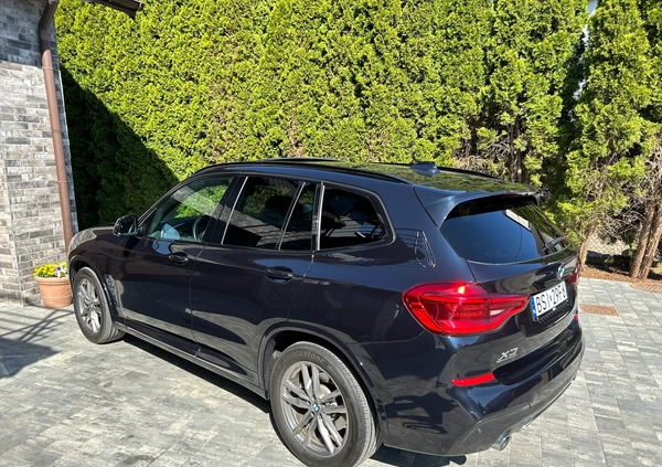 BMW X3 cena 155000 przebieg: 53000, rok produkcji 2021 z Siemiatycze małe 407